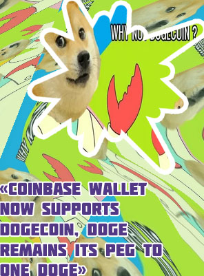 Dogecoin not on coinbase